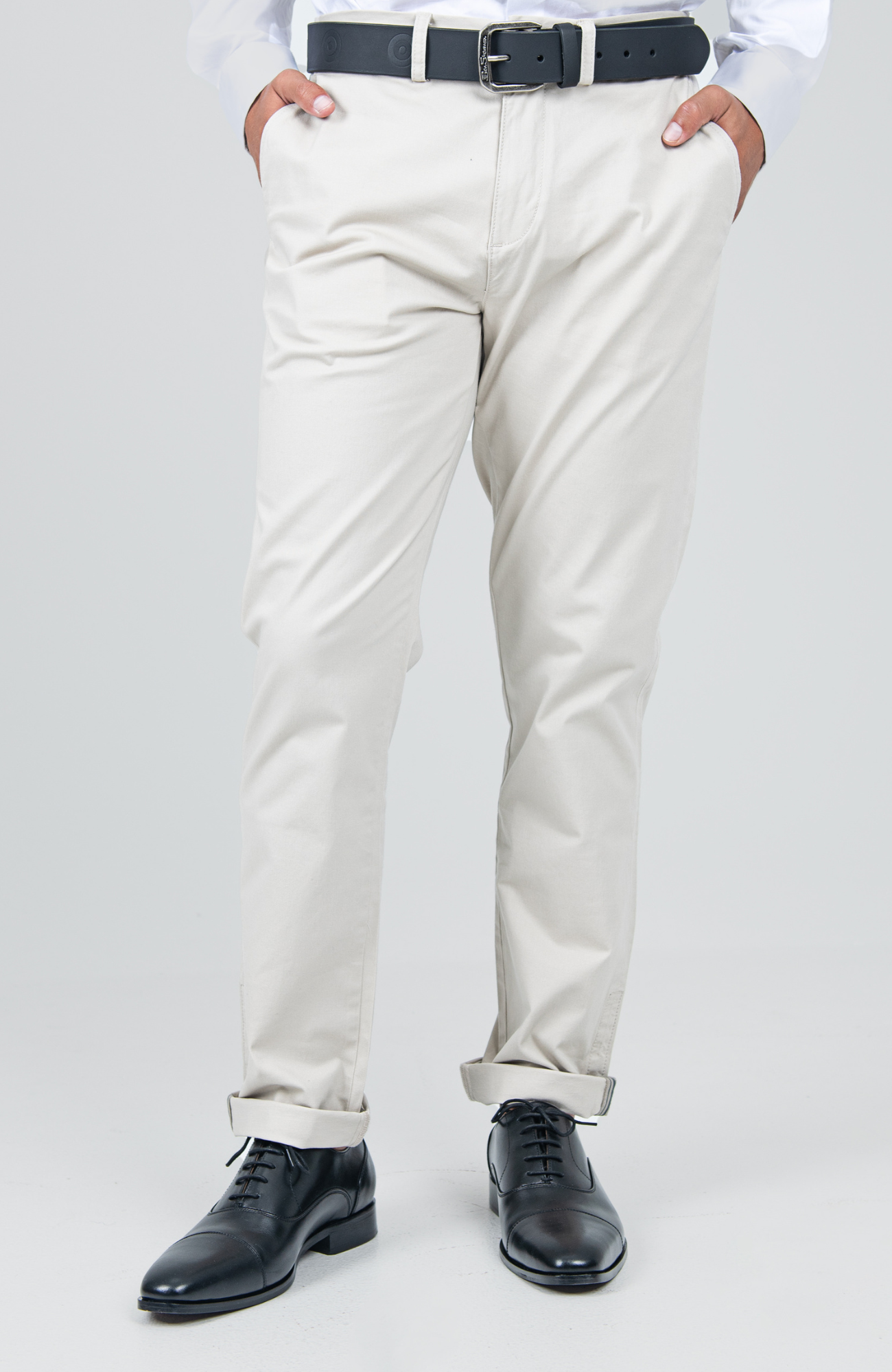 Slim Stretch Chino - Putty
