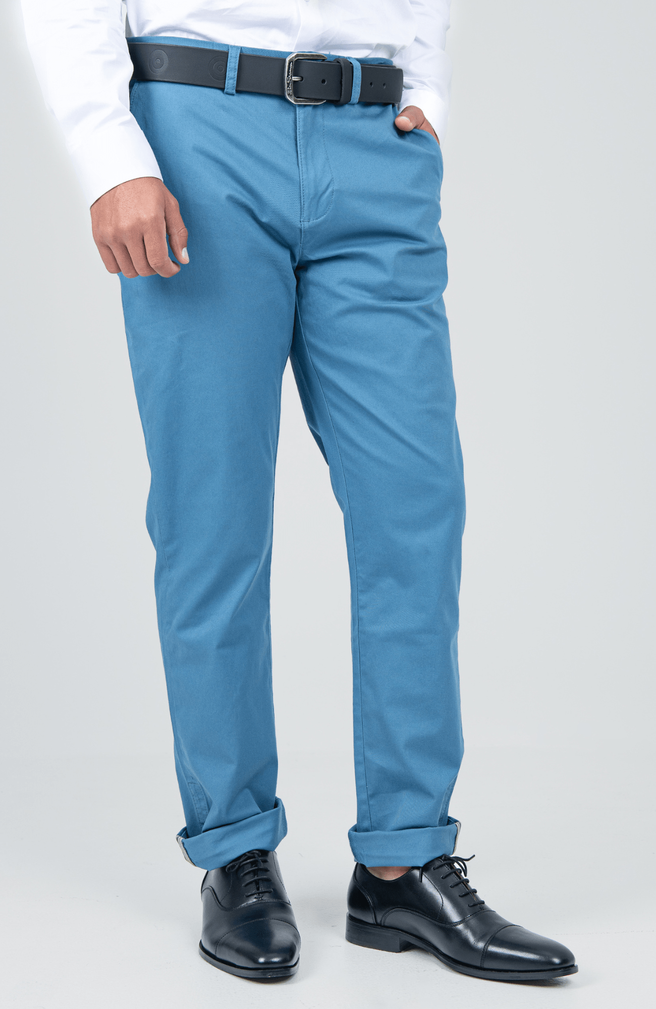 Slim Stretch Chino - Airforce
