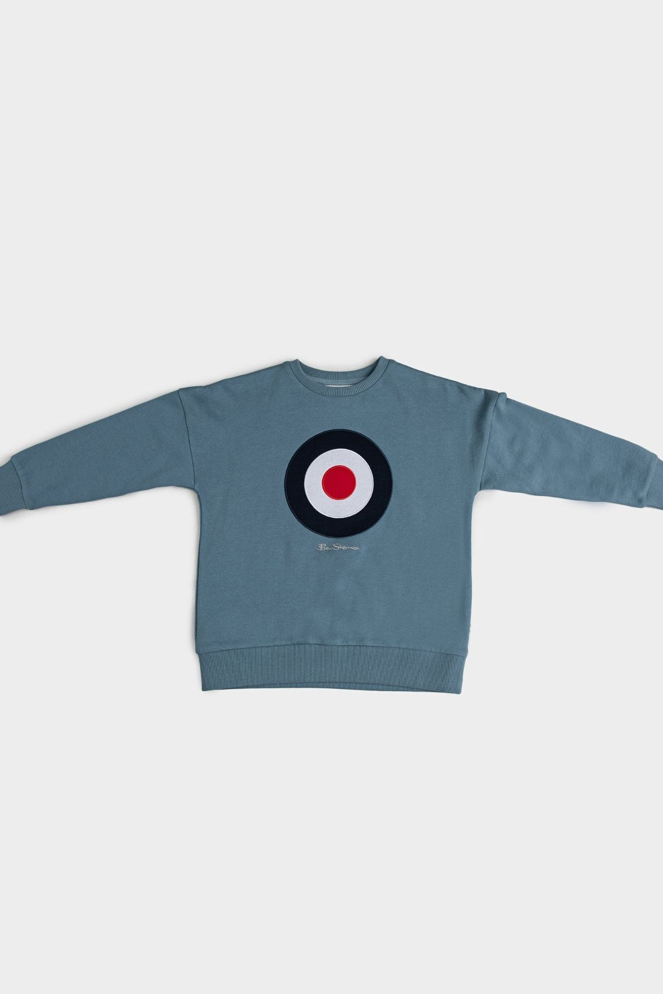 Kids Target Crew Sweater - Citadel