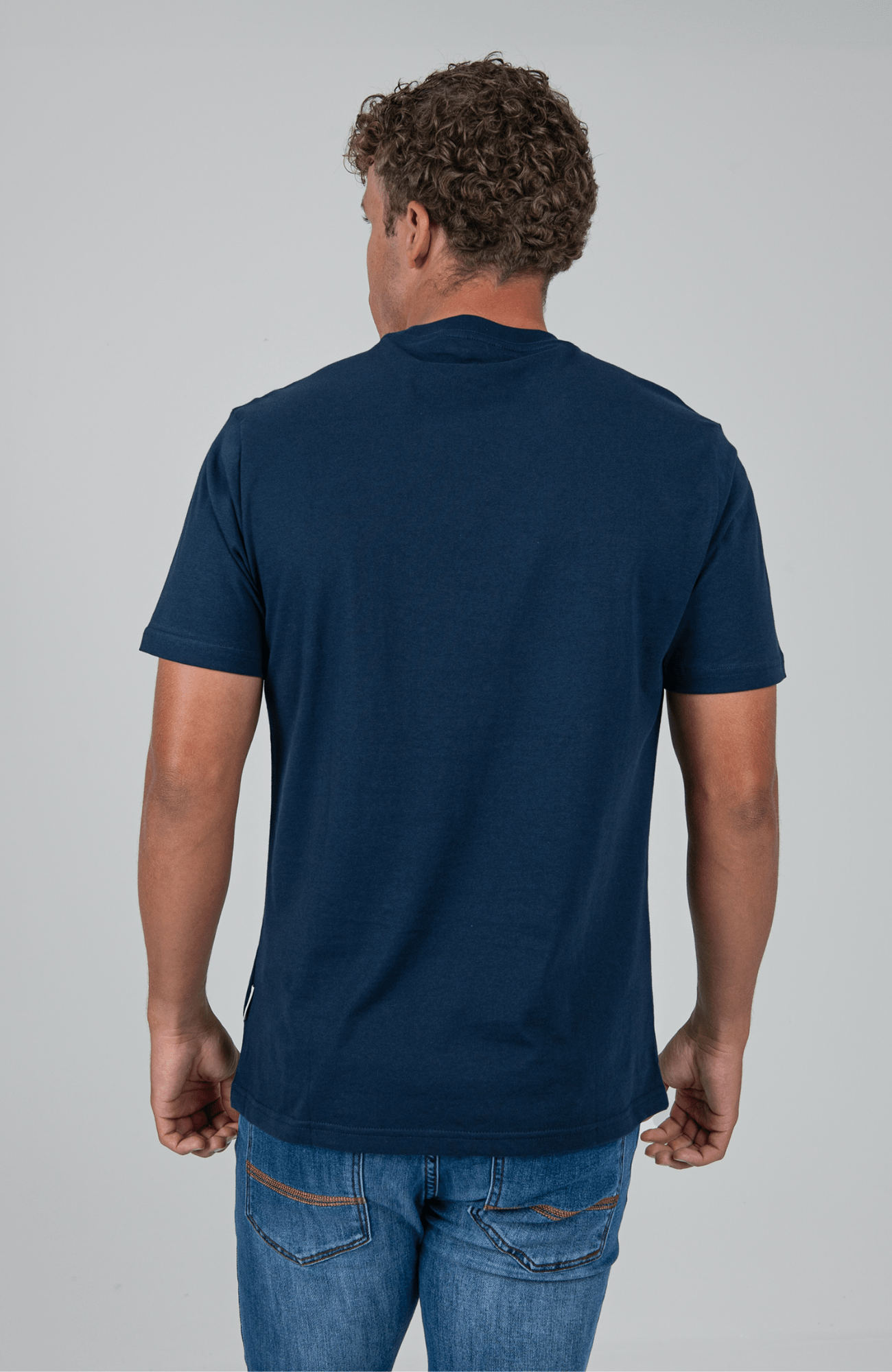 Guitar Lead Target Tee - Navy