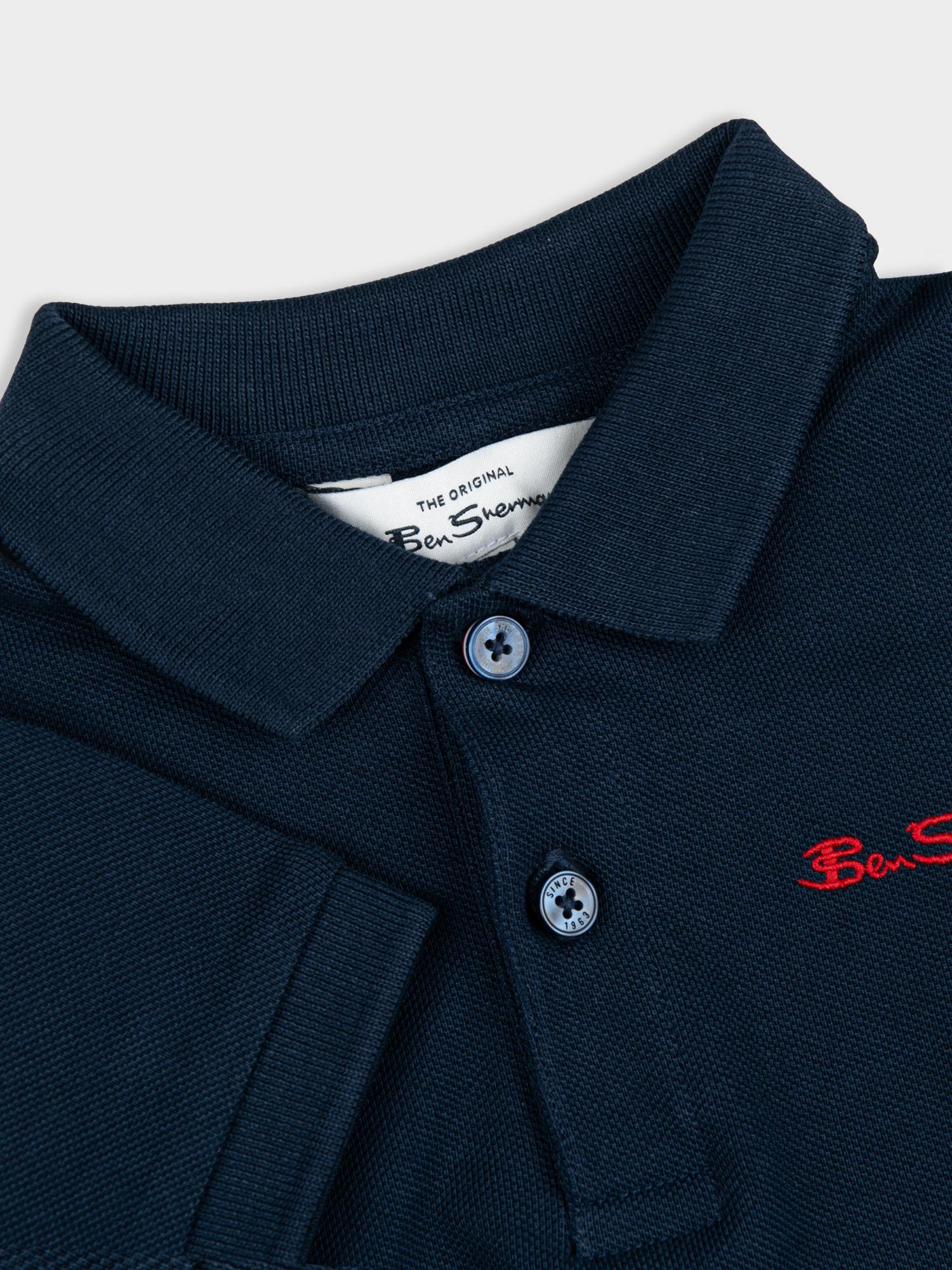 Kids Signature Polo - Navy