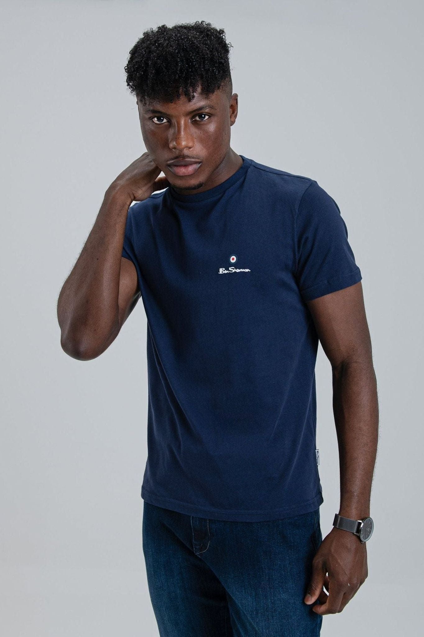 Essential Crew Neck Tee - Navy