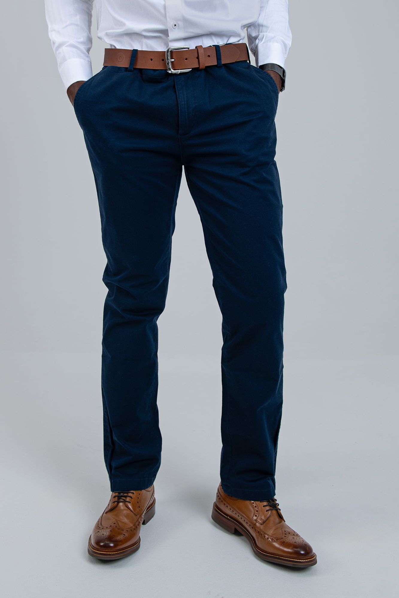 Ben Sherman Slim Stretch Chino - Dark Navy | Men's Chino Pants SA