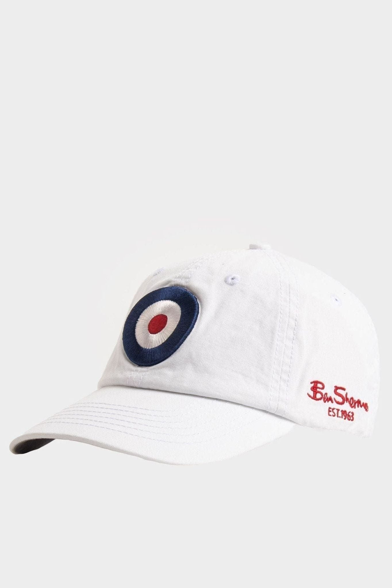 Ben Sherman Target Cap - White | Ben Sherman South Africa