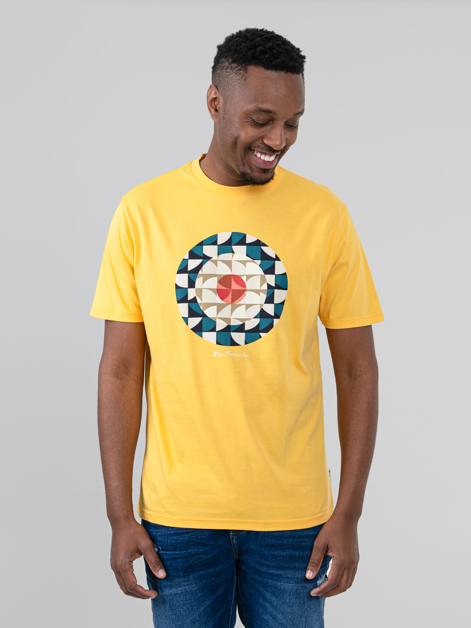 Geo Target Tee - Banana