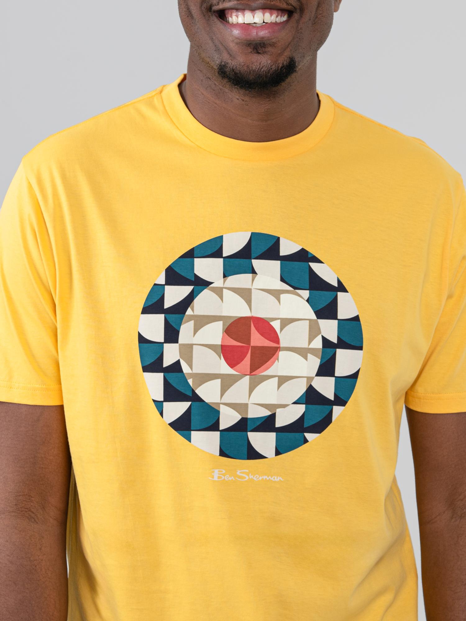 Geo Target Tee - Banana