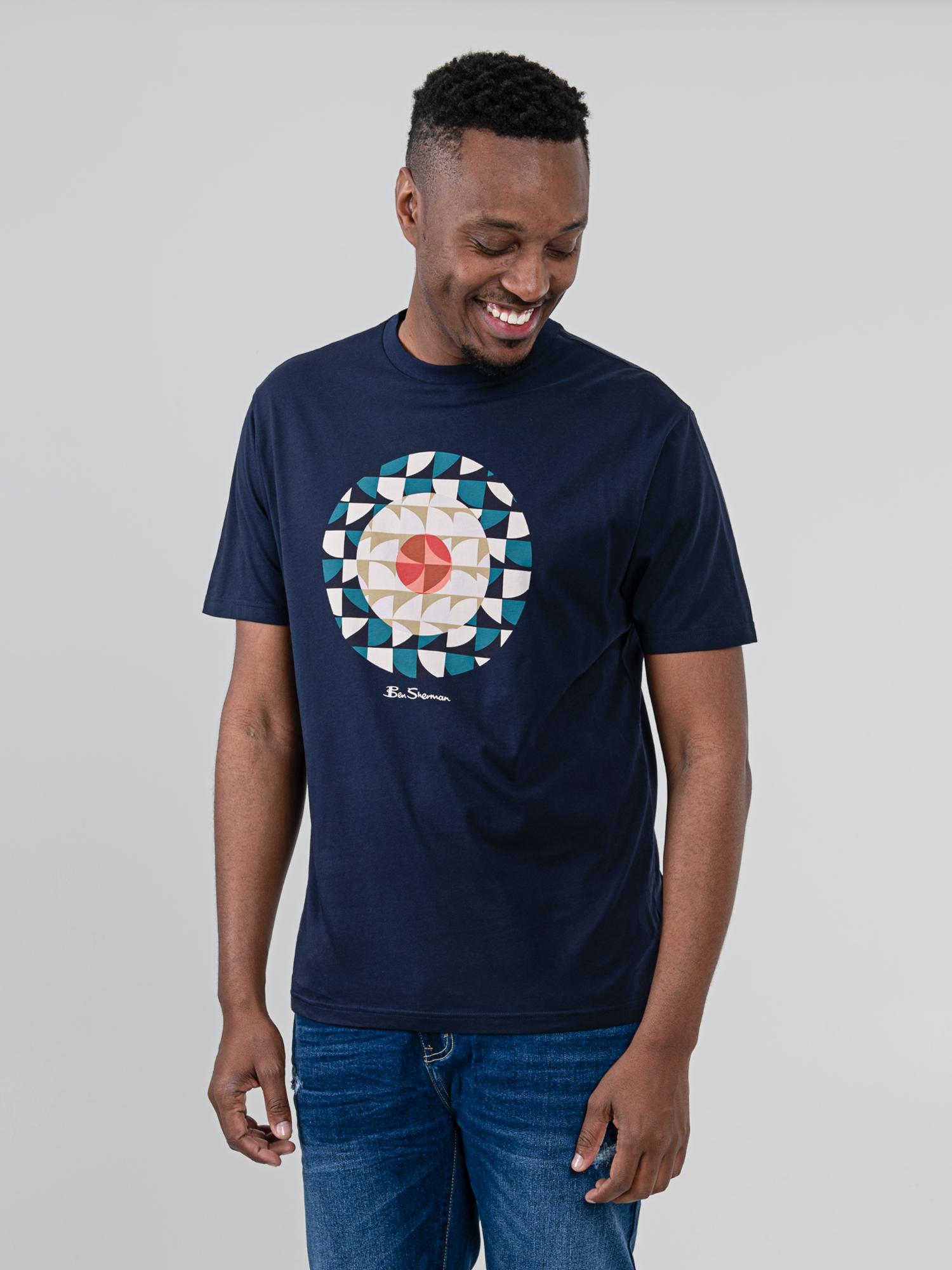 Geo Target Tee - Navy
