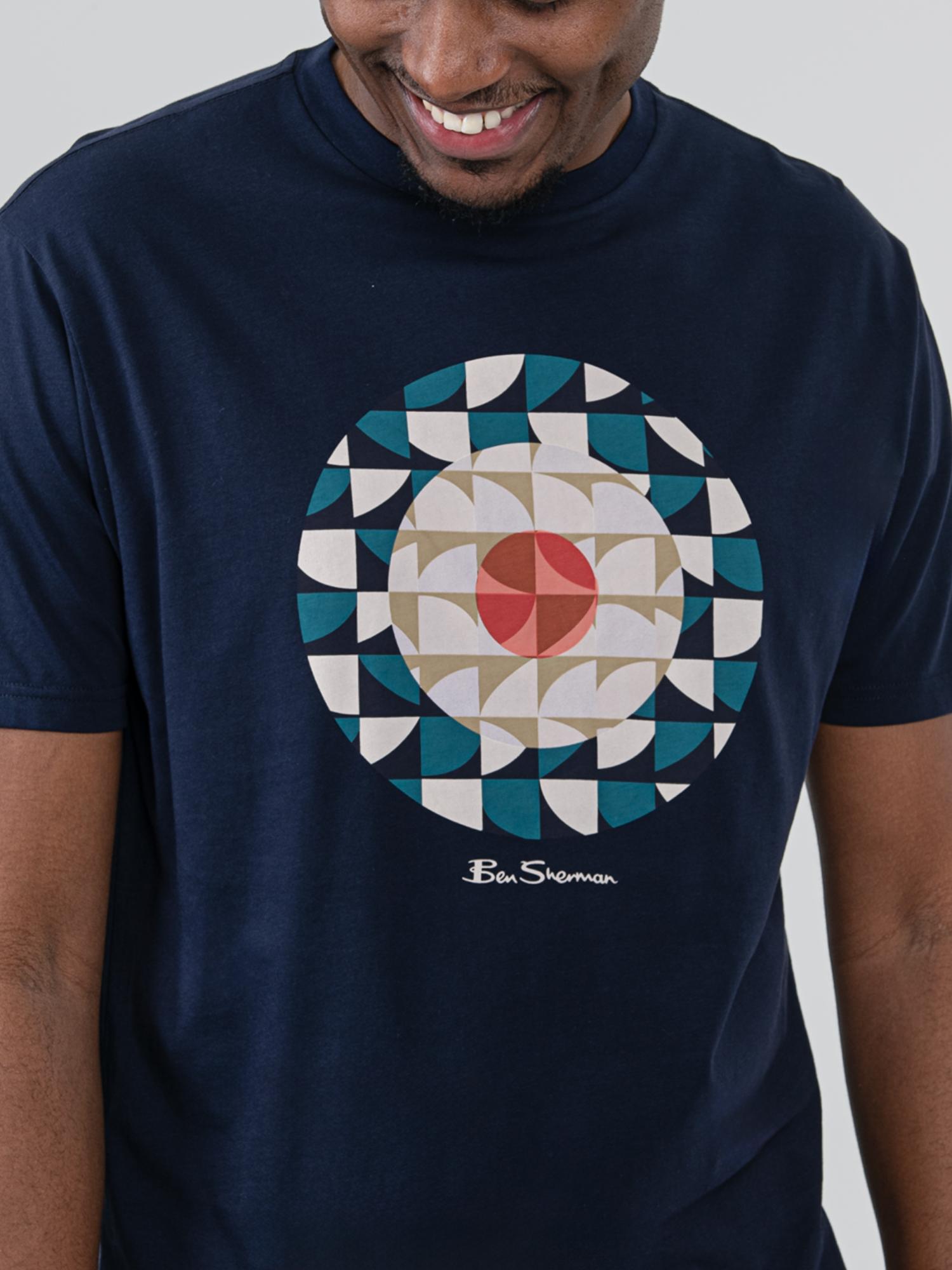 Geo Target Tee - Navy