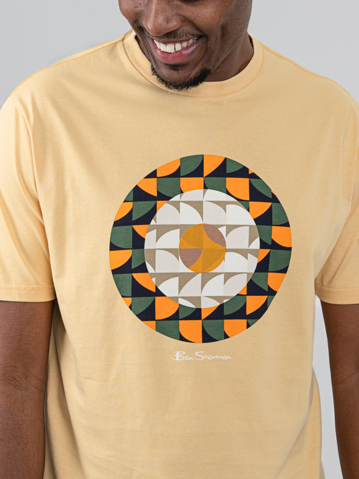 Geo Target Tee - New Wheat