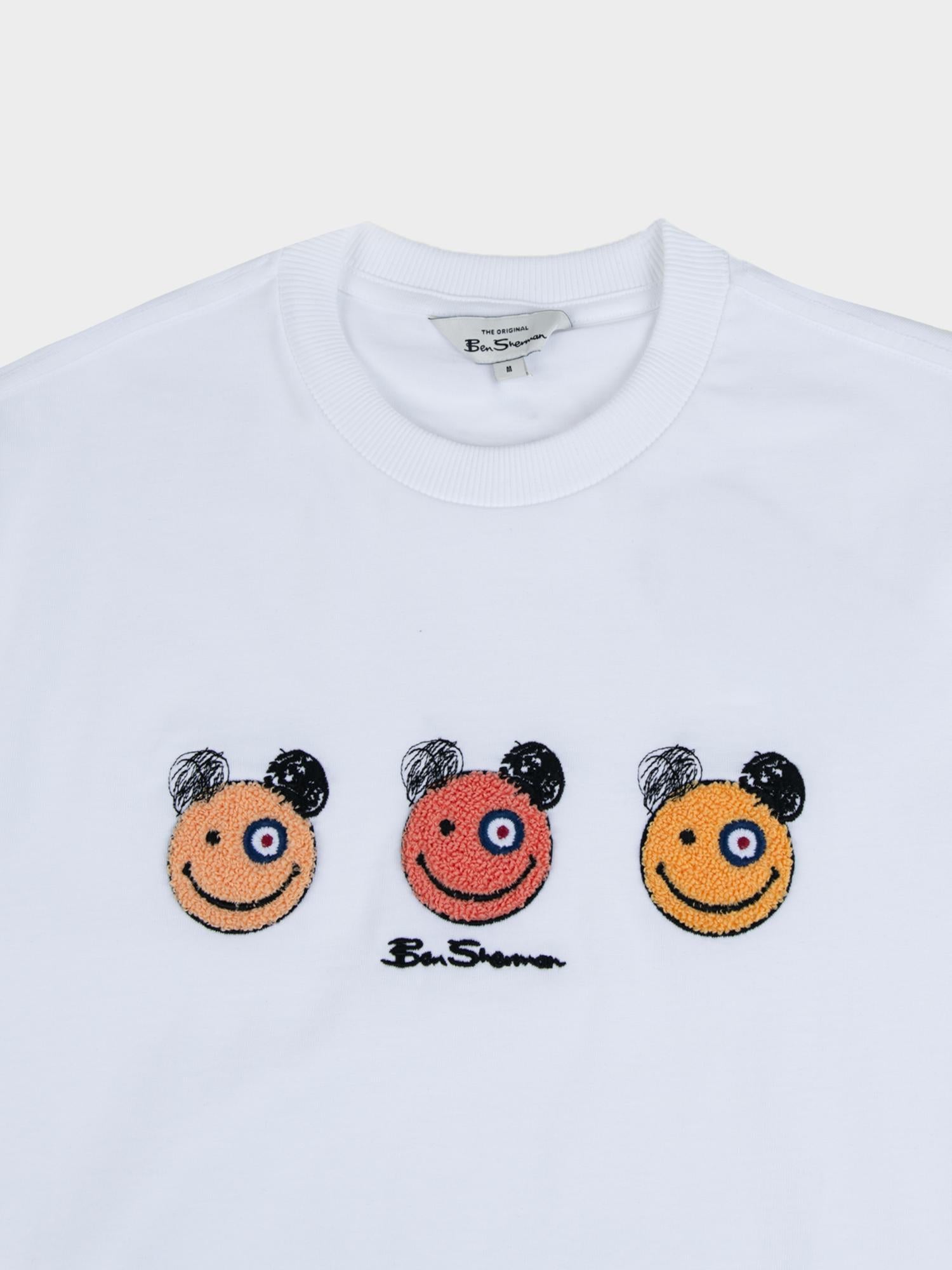Happy Bears Tee - White