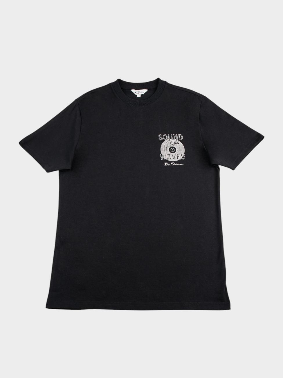 Oceans Record Tee - Black