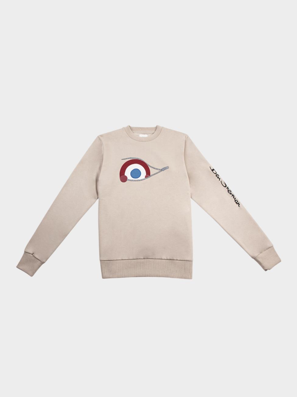 Sneaky Target Crew Sweater - Sustained Grey