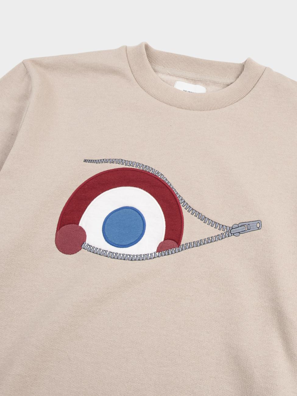 Sneaky Target Crew Sweater - Sustained Grey