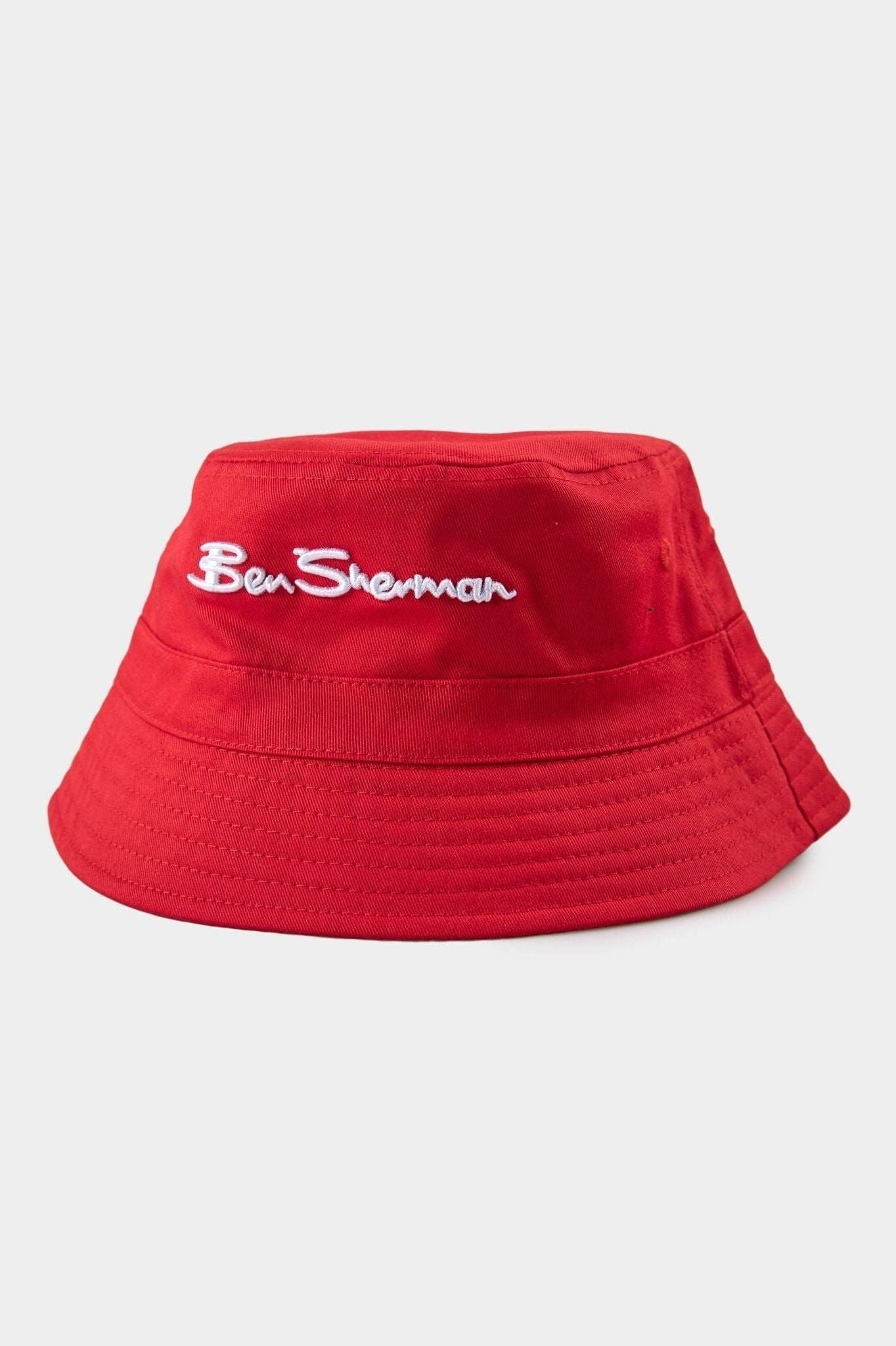 Deepy Reversible Bucket Hat - Red | Ben Sherman South Africa