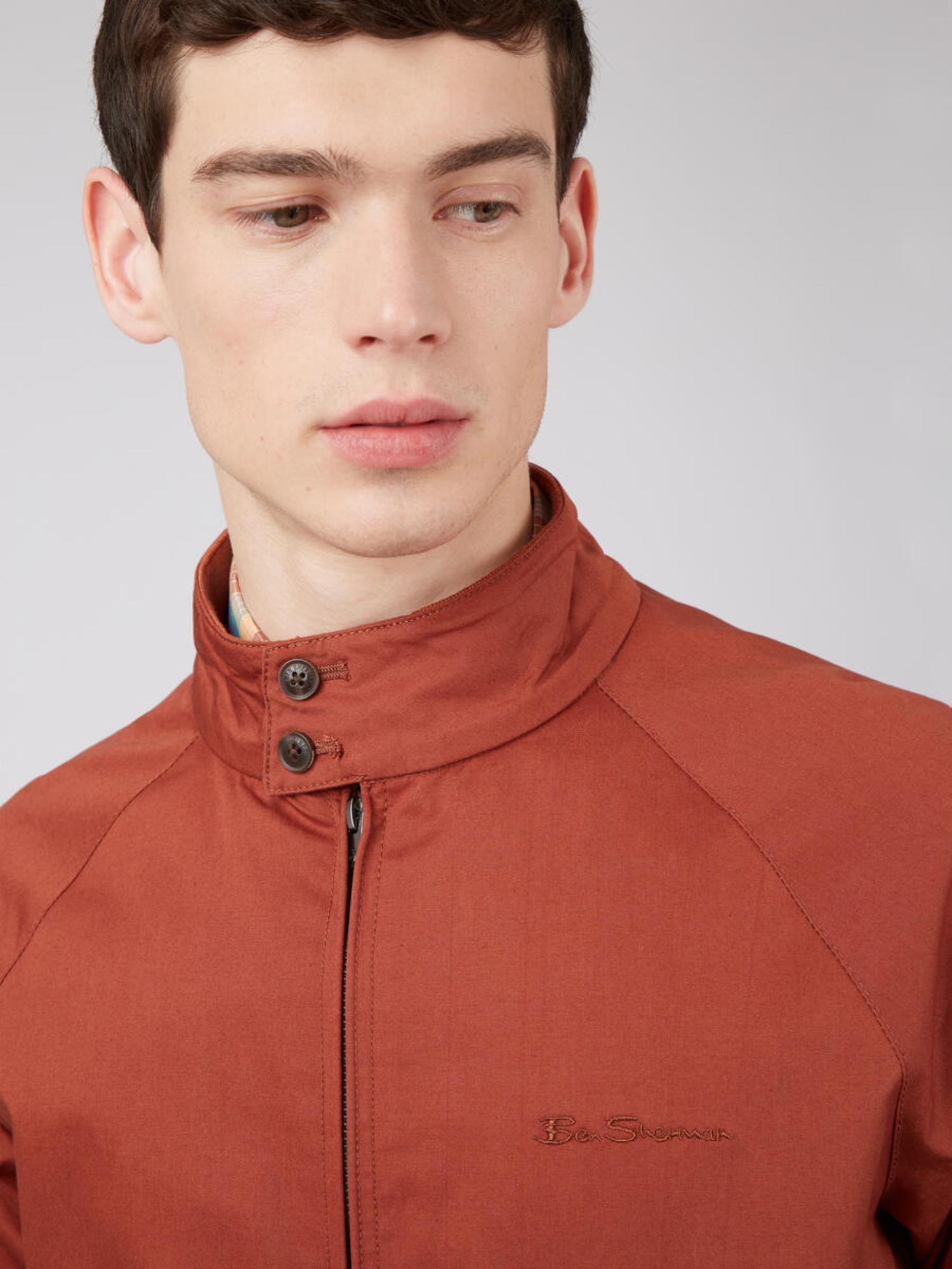 Signature Harrington Jacket - Brick