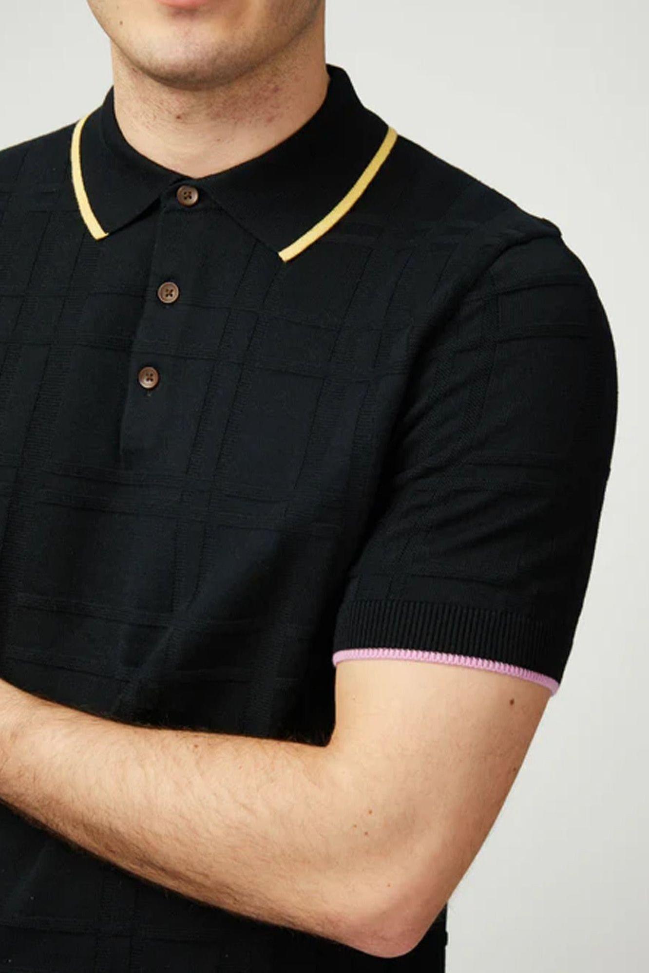 Tartan Polo - Black
