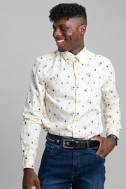 CONVERSATIONAL ICON PRINT SHIRT