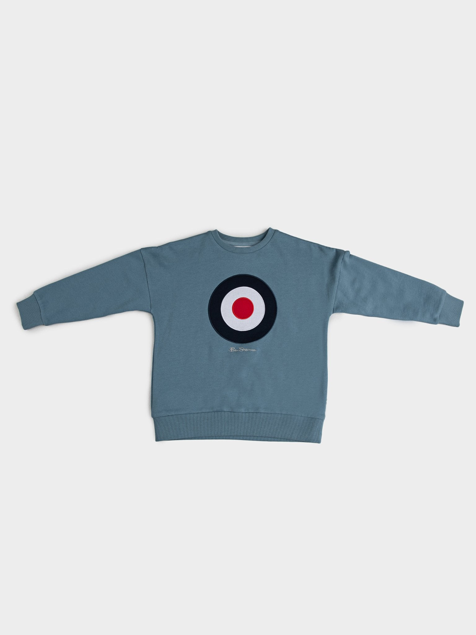Kids Target Crew Sweater - Citadel