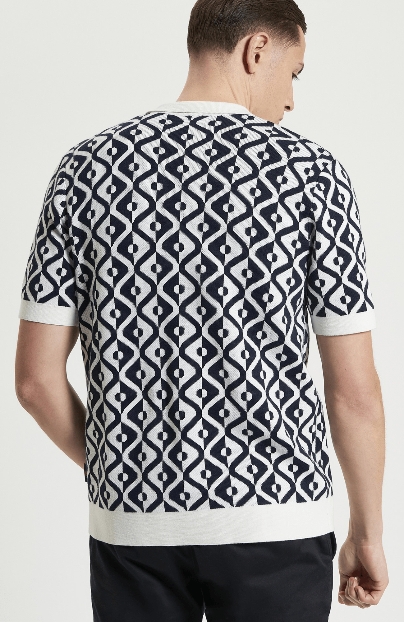 Tile Resort Knitted Shirt