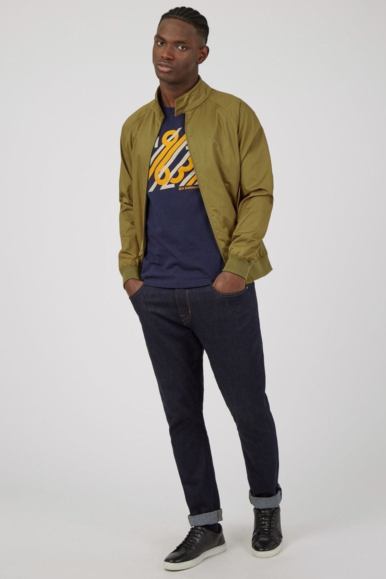 Signature Harrington Jacket - Grasshopper