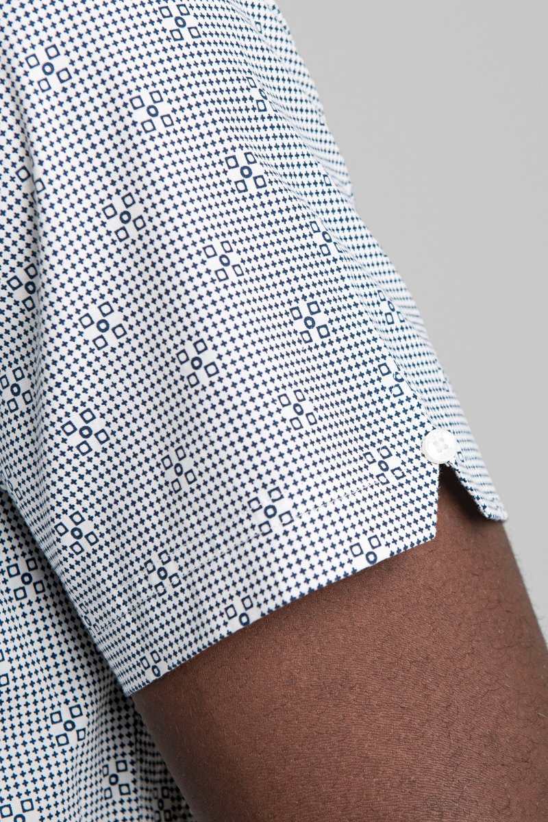 Geo Tile Print Shirt