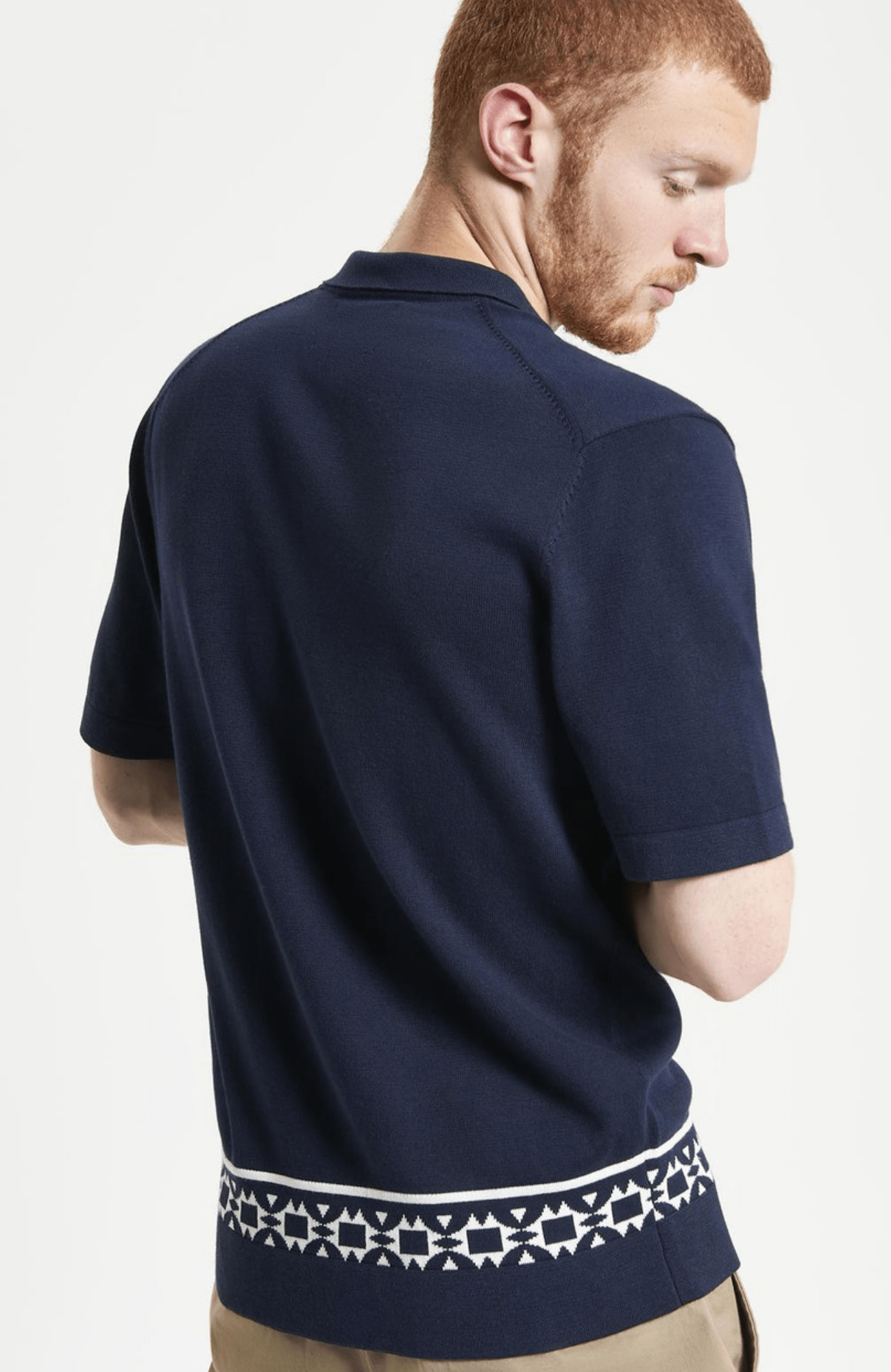 Floral Border Resort Shirt