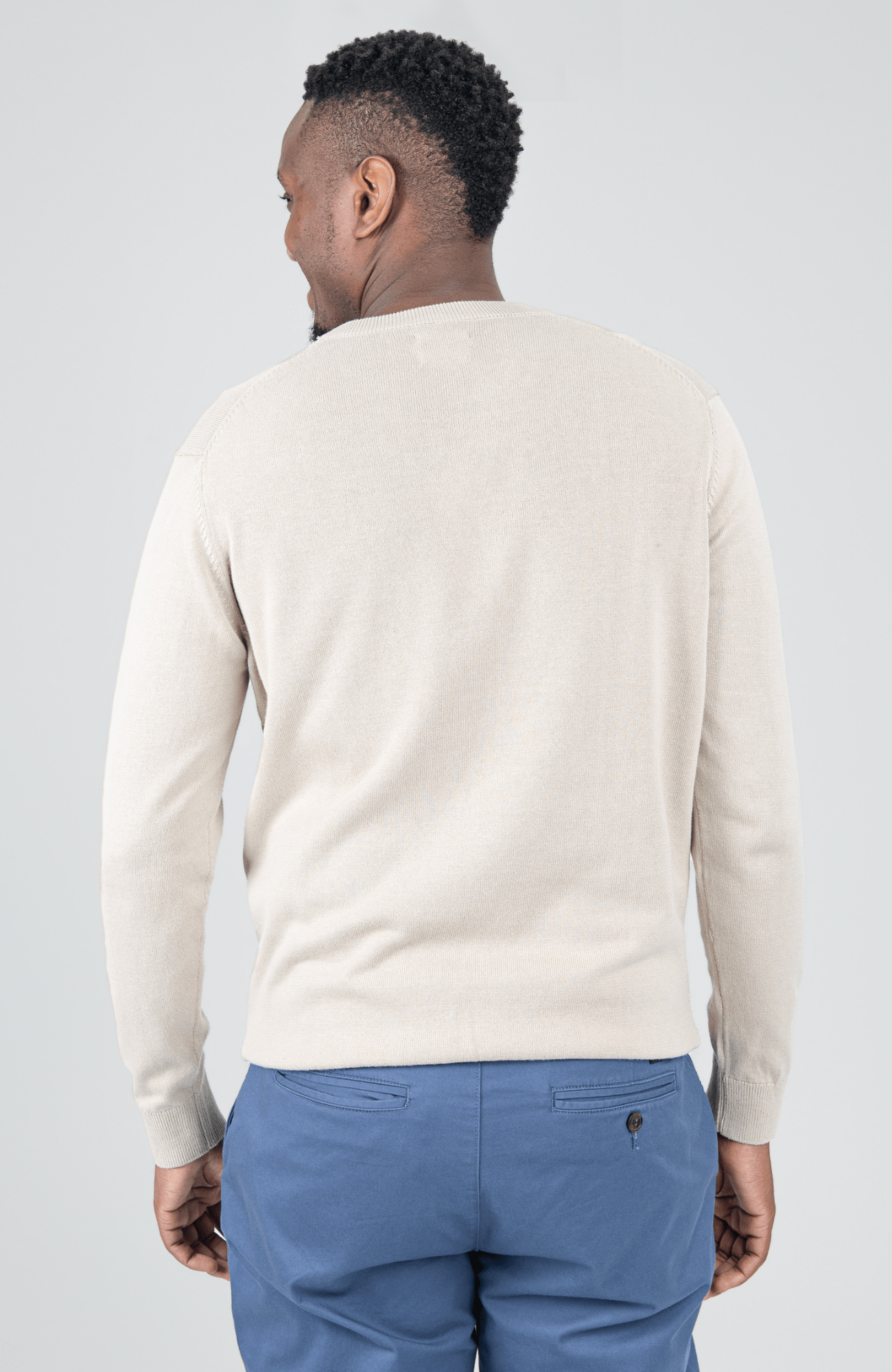 Crew Neck knit - Sustained Grey
