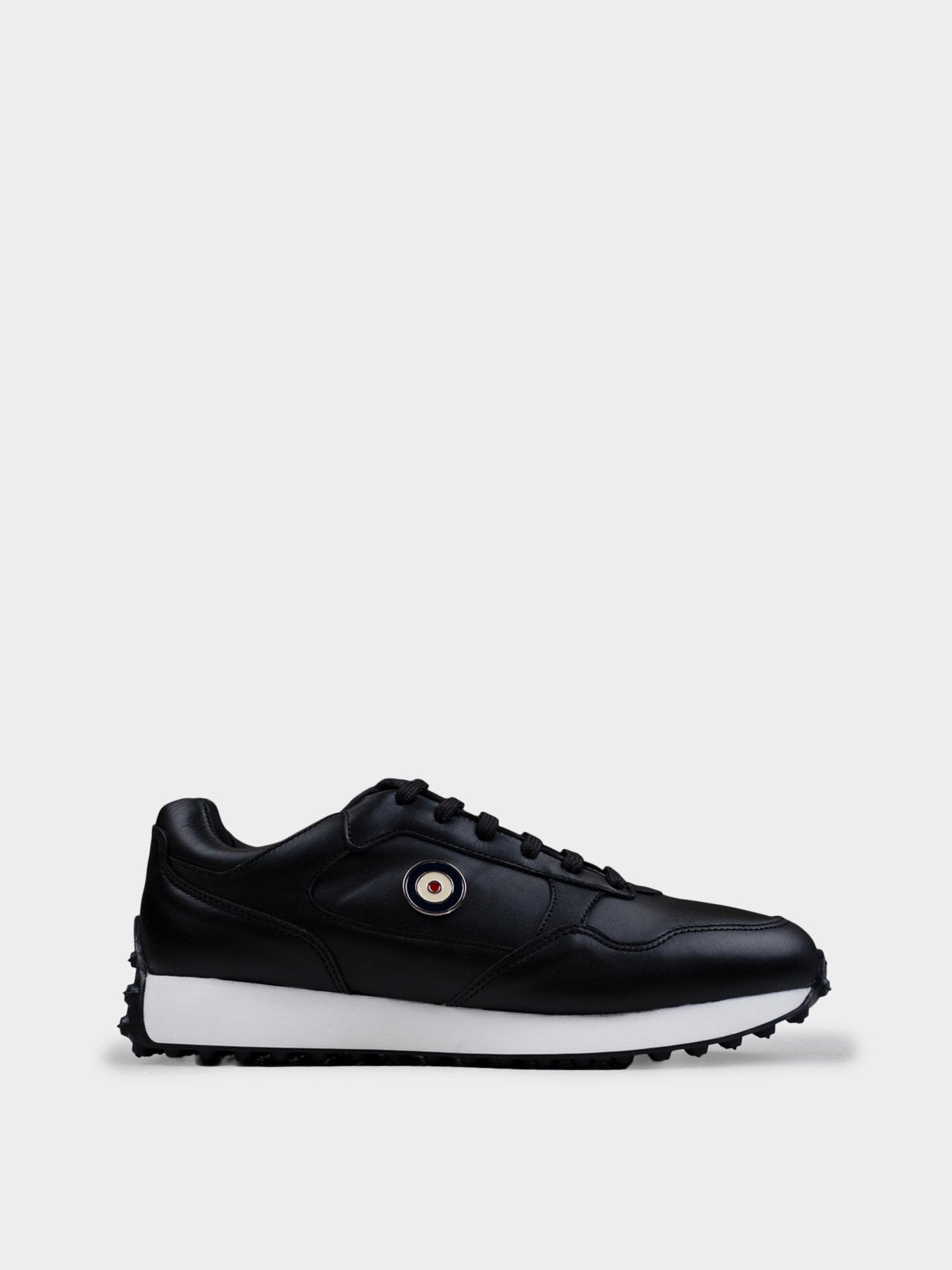 ARTHUR LEATHER SNEAKER - BLACK