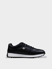 ARTHUR LEATHER SNEAKER - BLACK