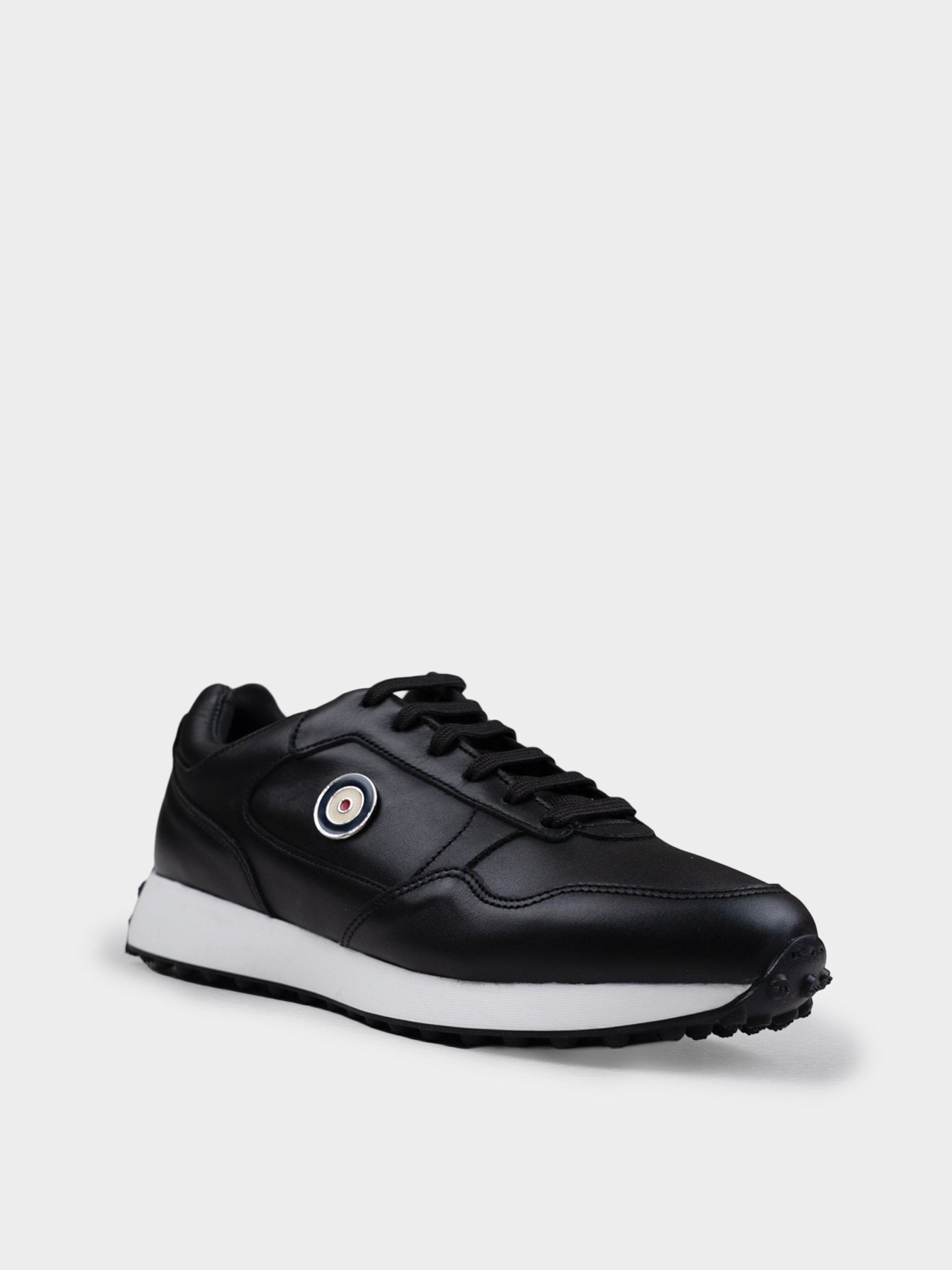 ARTHUR LEATHER SNEAKER - BLACK