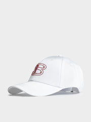 B Bling Cap - White