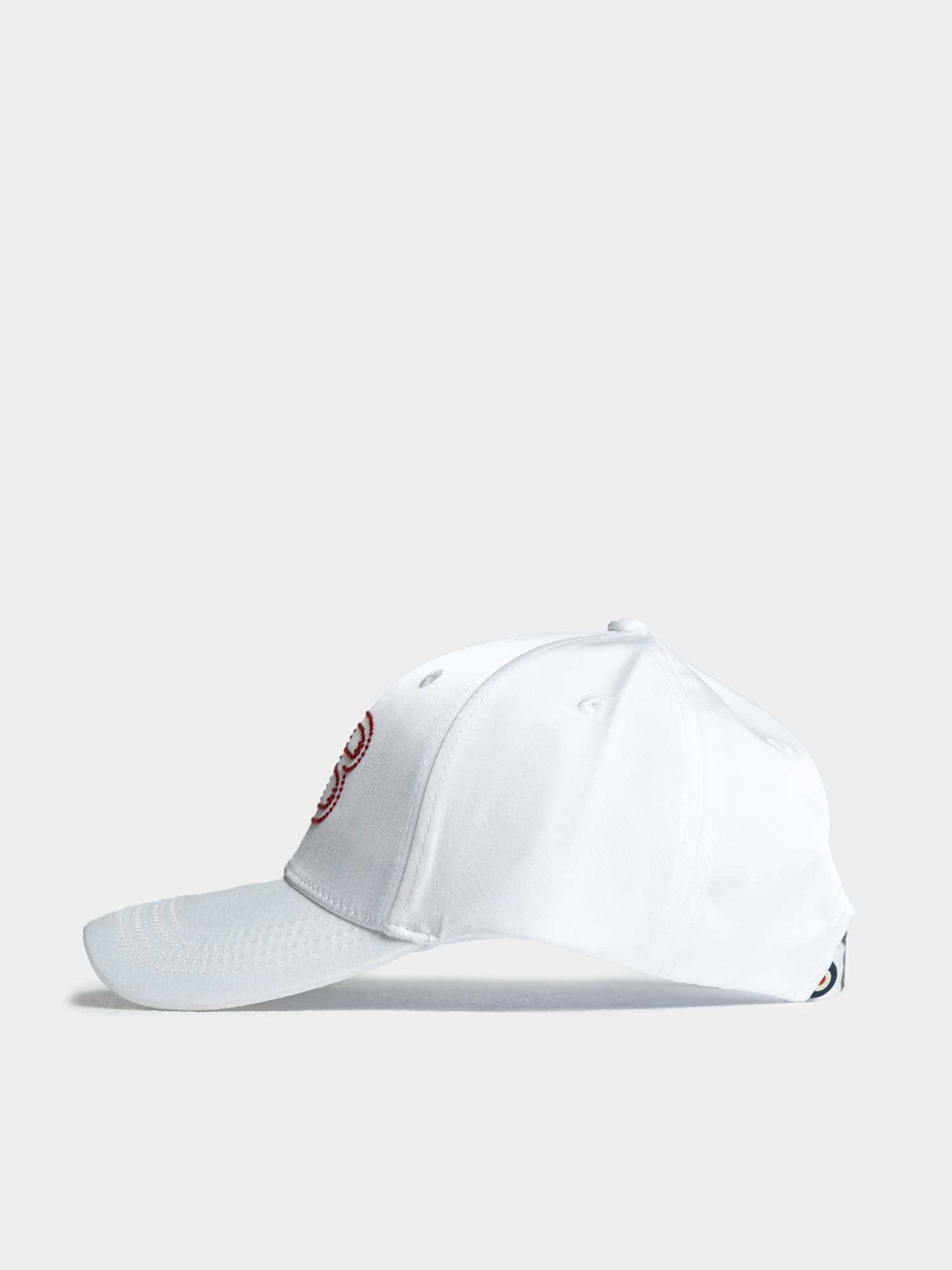 B Bling Cap - White