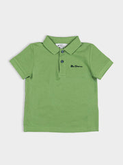 Kids Signature Polo - Piquant Green