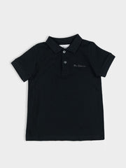 Kids Signature Polo - Black