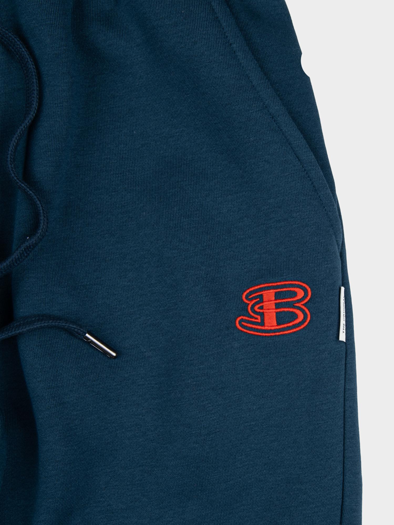 B Fleece Jog Shorts - Indigo