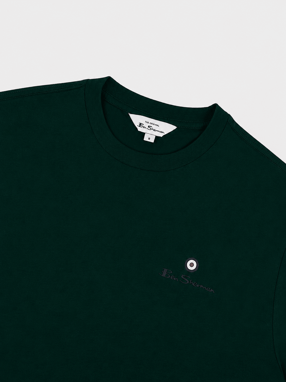 ESSENTIAL CREW NECK TEE - COLLEGE GREEN