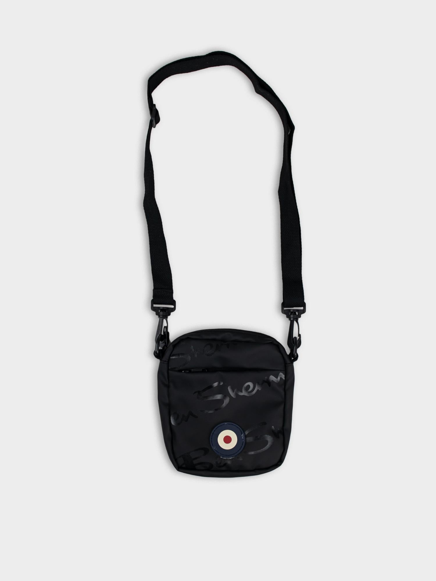 Compact Crossbody Bag - Black