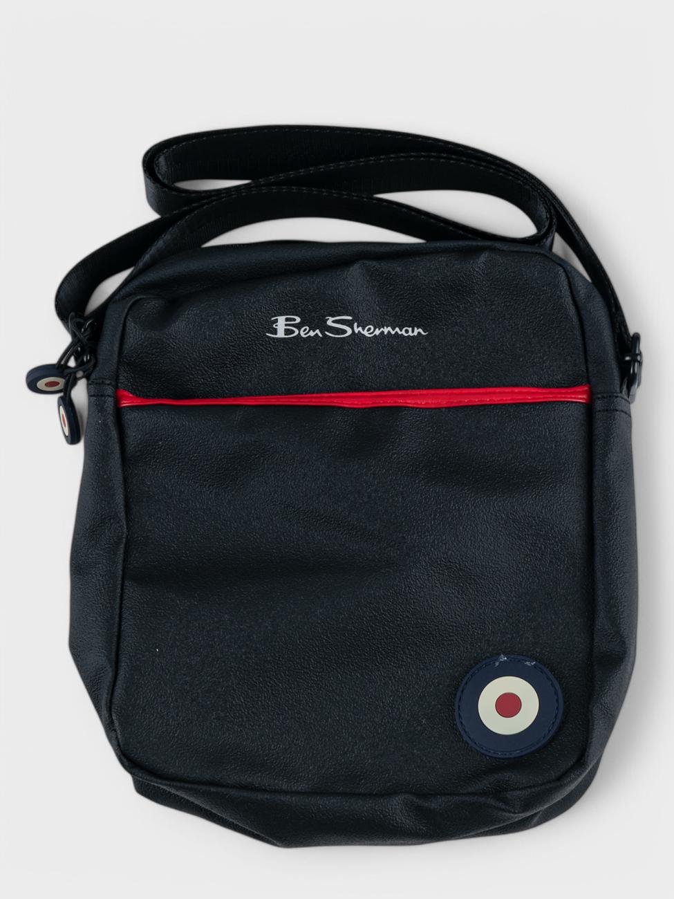 Cross Body Bag - Black PU – Ben Sherman South Africa