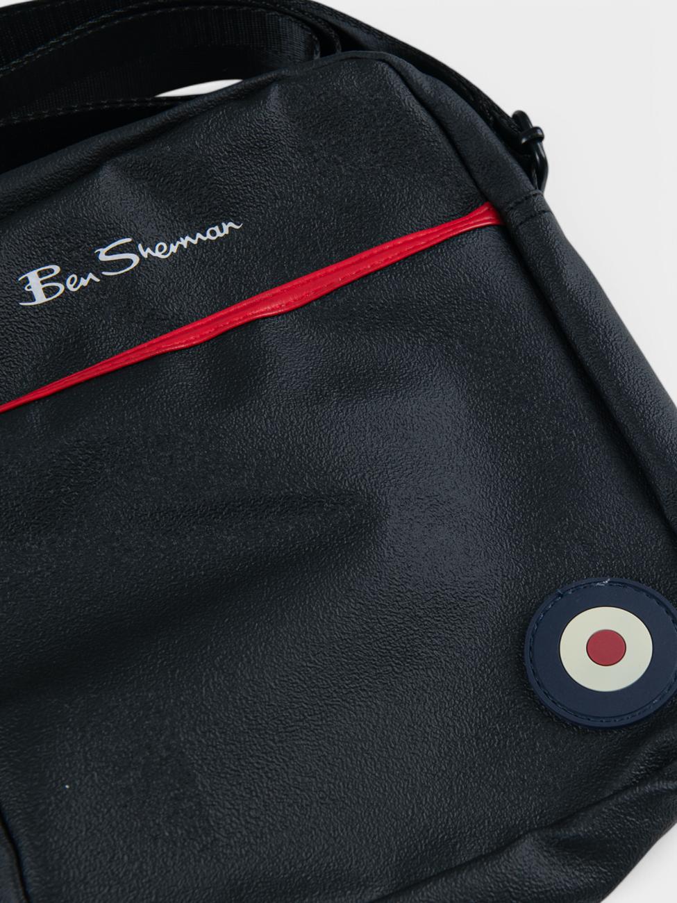 Cross Body Bag - Black PU – Ben Sherman South Africa