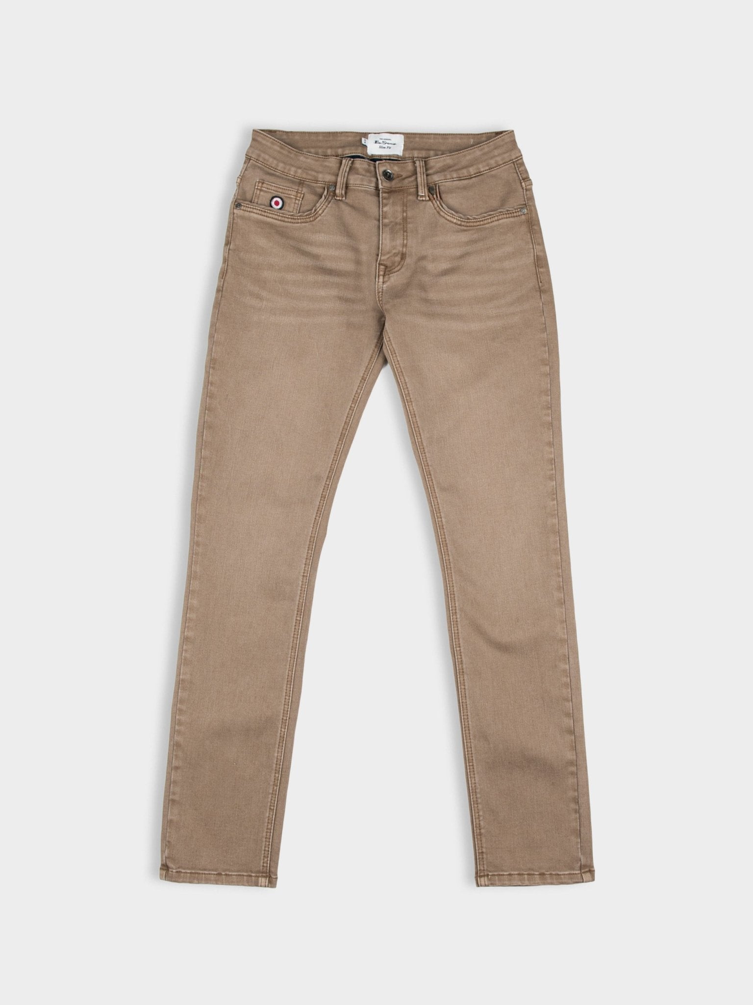 Slim Fit Garment Dye Denim - Desert
