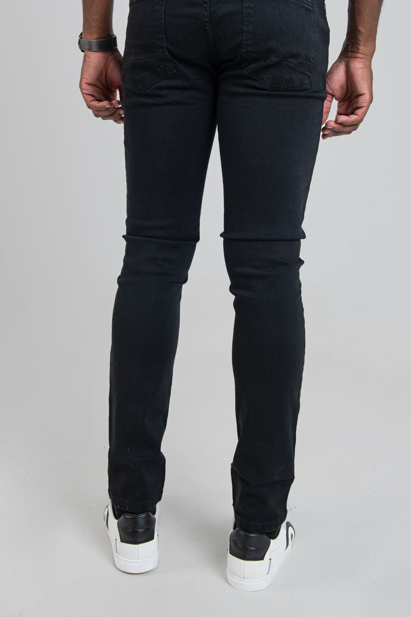 Essentials Slim Fit Denim - Jet Black