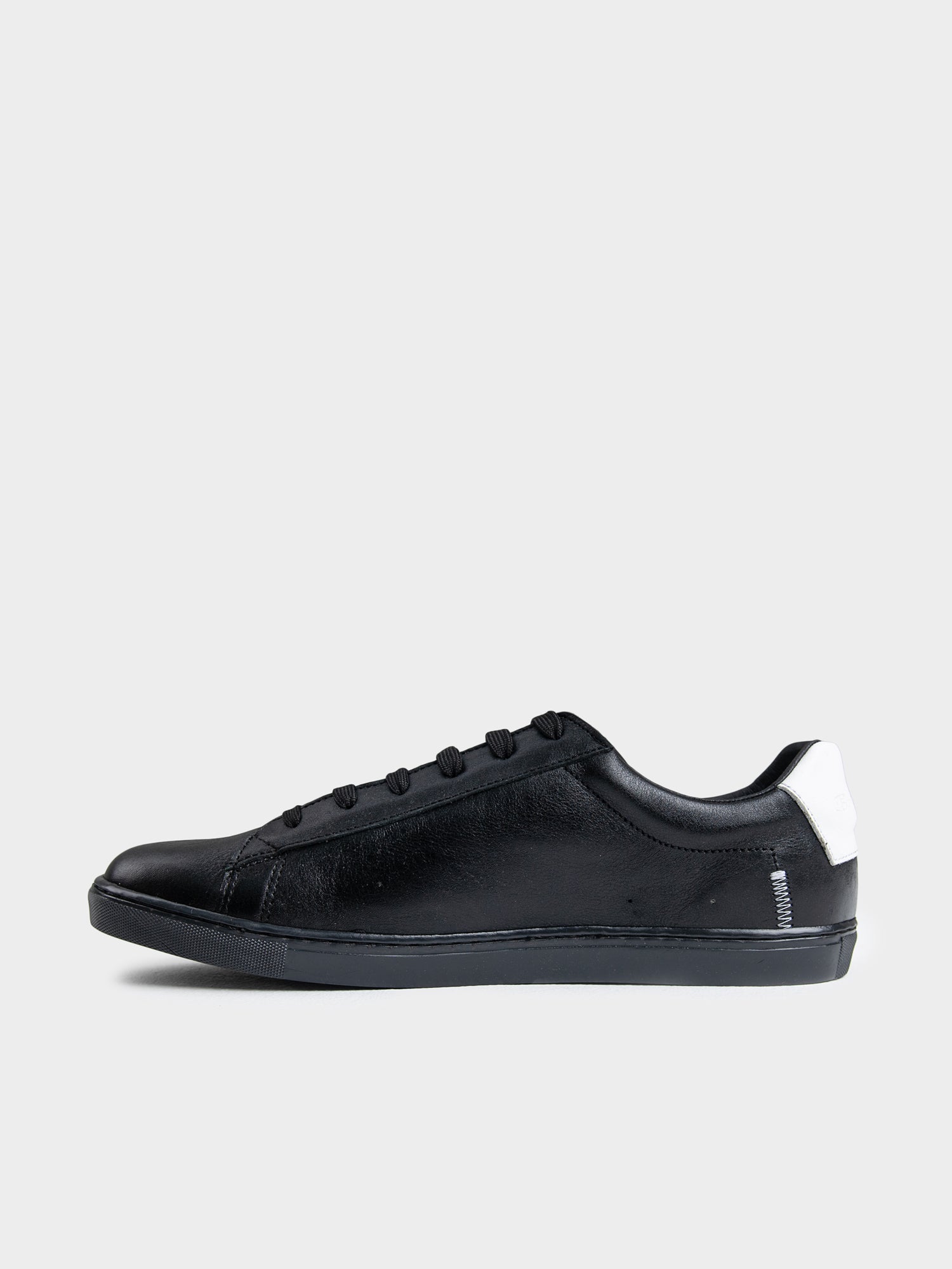 TARGET LEATHER SNEAKER - BLACK – Ben Sherman South Africa
