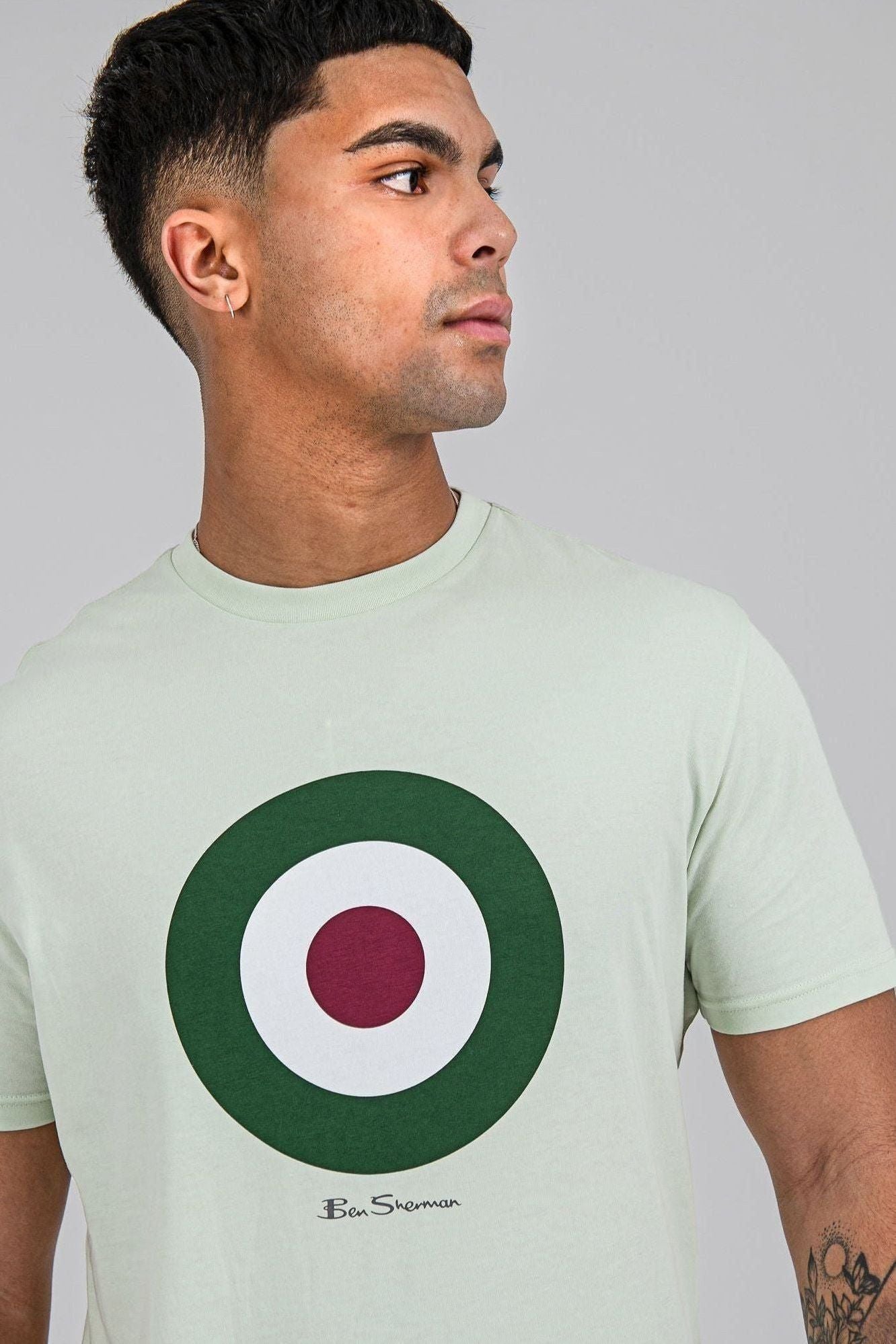 Target Tee - Pistachio