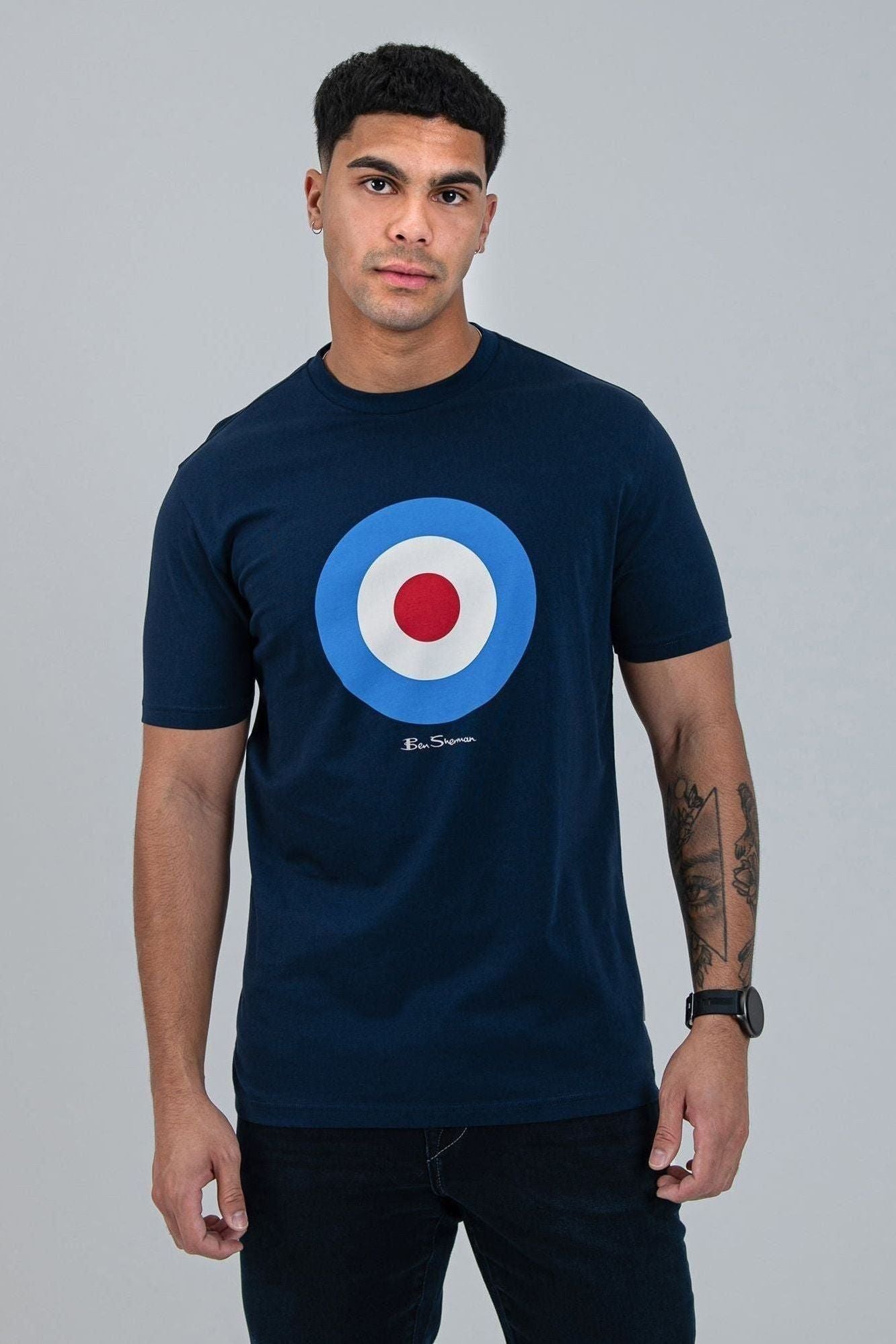 Target Tee - Navy
