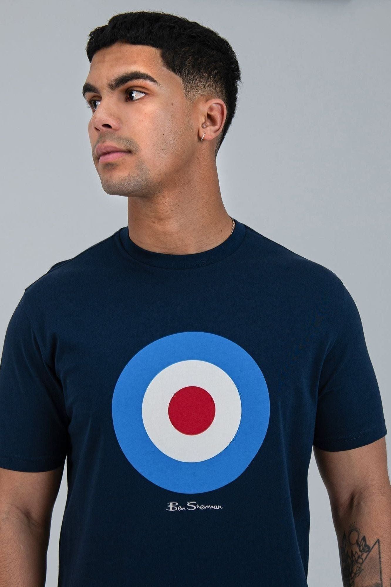 Target Tee - Navy