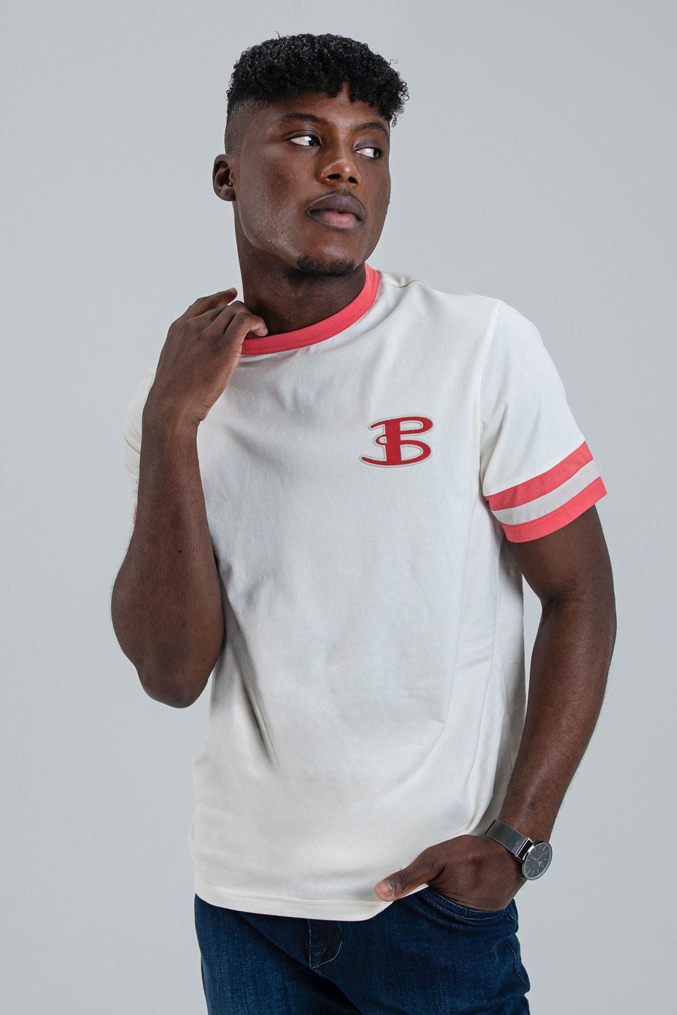 Plain B Tee Shirt - Rose of Sharon