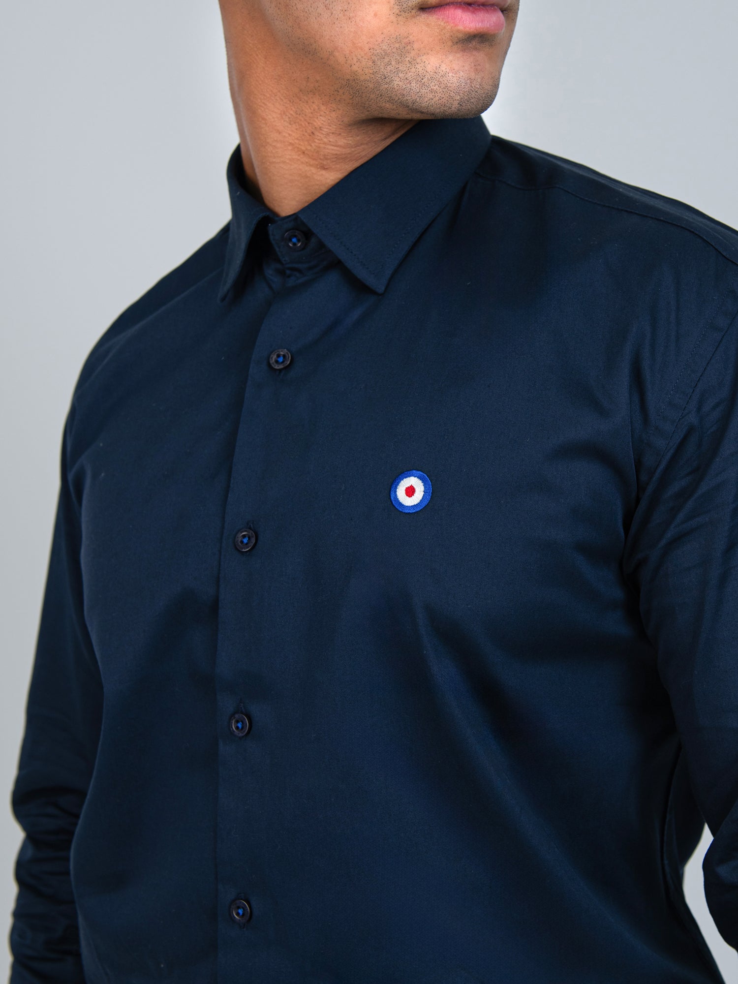 BEN TARGET SHIRT -  Navy