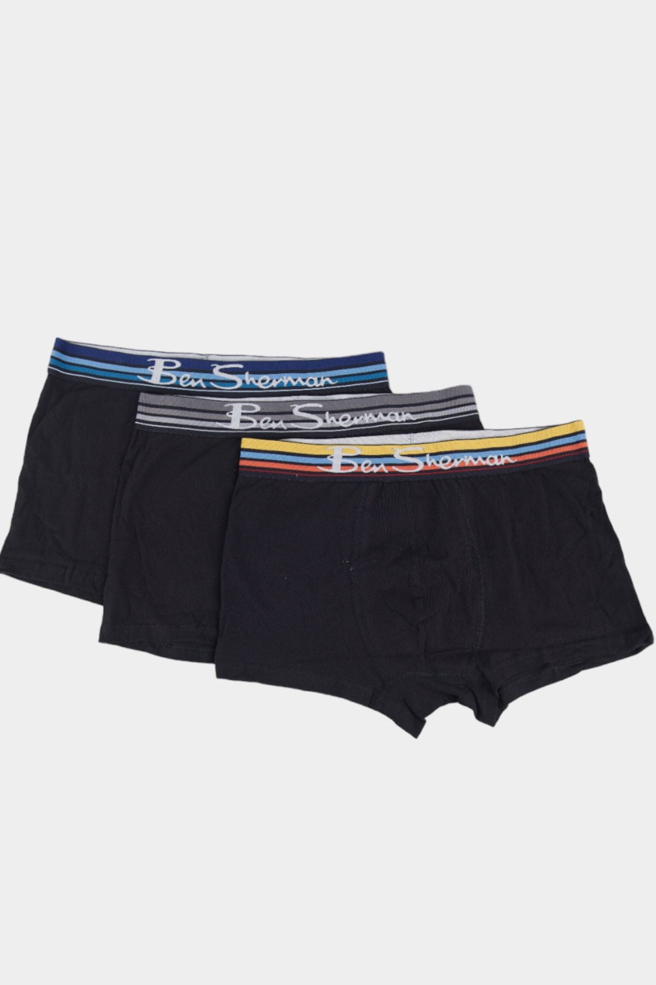 TRUNKS 3PK - MULTI BLACK
