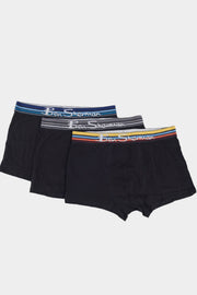 TRUNKS 3PK - MULTI BLACK