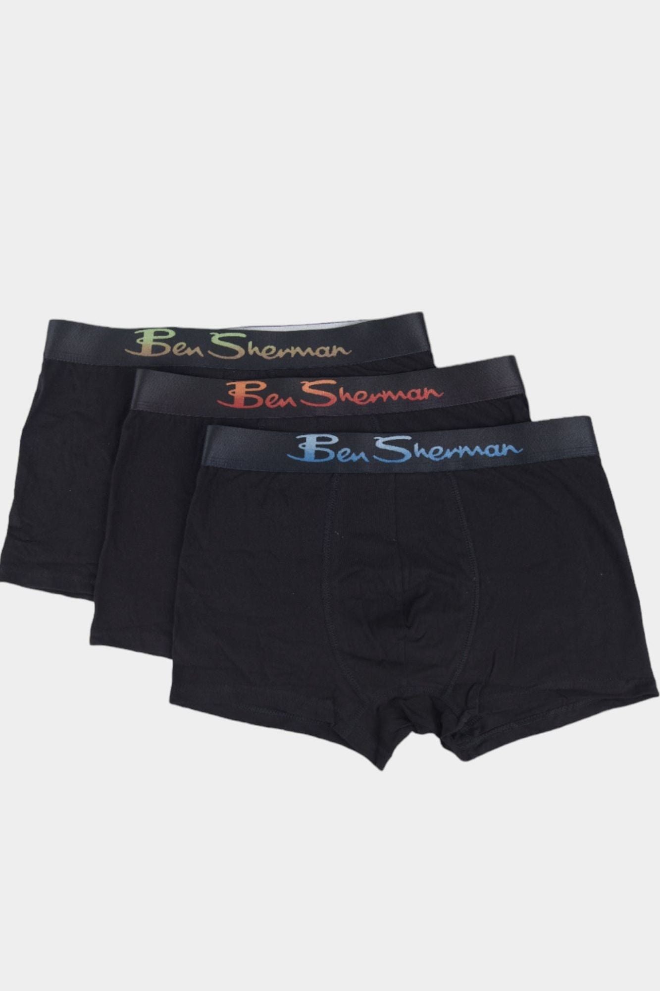 TRUNKS 3PK - MULTI BLACK